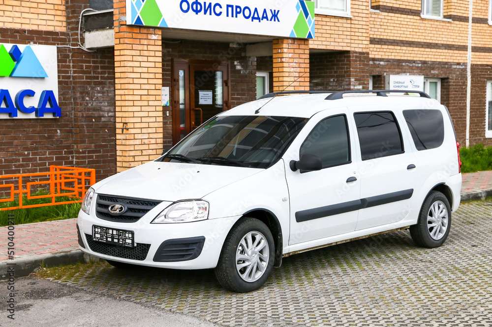 Lada Largus Stock Photo | Adobe Stock