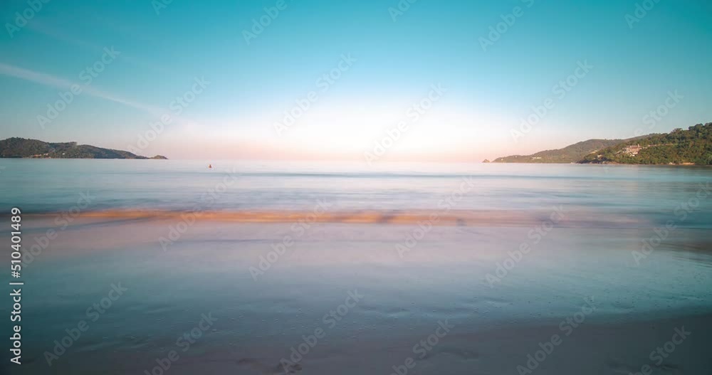 4K Time lapse of tropical sea beach landscape light of nature cloudscape sky and Clouds moving .Nature environment background 4K Time lapse of tropical sea beach landscape light of nature cloudscape sky and Clouds moving .Nature environment background