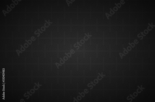 Geometric pattern composed of black squares. Modern technology abstract background. Background with square grid.