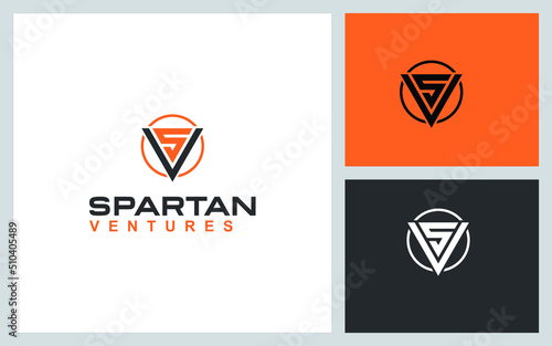 initial logo sv
