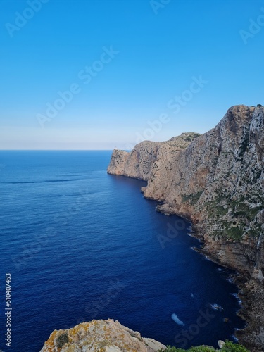 view of the sea from the sea