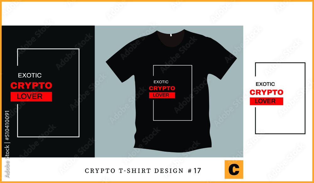 Exotic crypto lover t-shirt design for crypto currency lovers and investors and so on Exotic crypto lover t-shirt design for crypto currency lovers and investors and so on