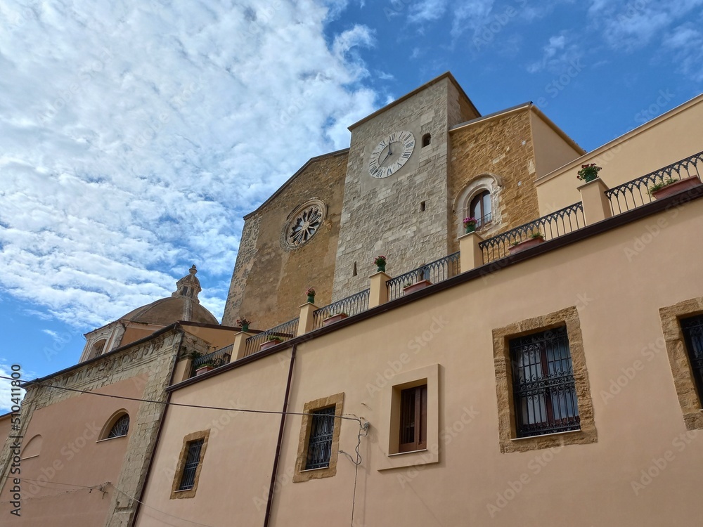 Cattedrale di San Gerlando, Duomo, Agrigento, Sicilia, Italia Stock