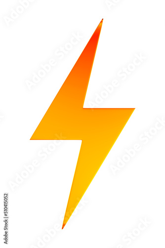 Free Download flash on white background. Isolated 3d illustration - GFXLoad