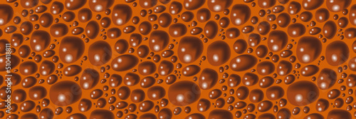 Photos Realistic aerated porous milk chocolate
