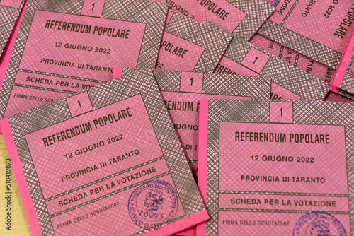 Obraz na plátně Italian elections