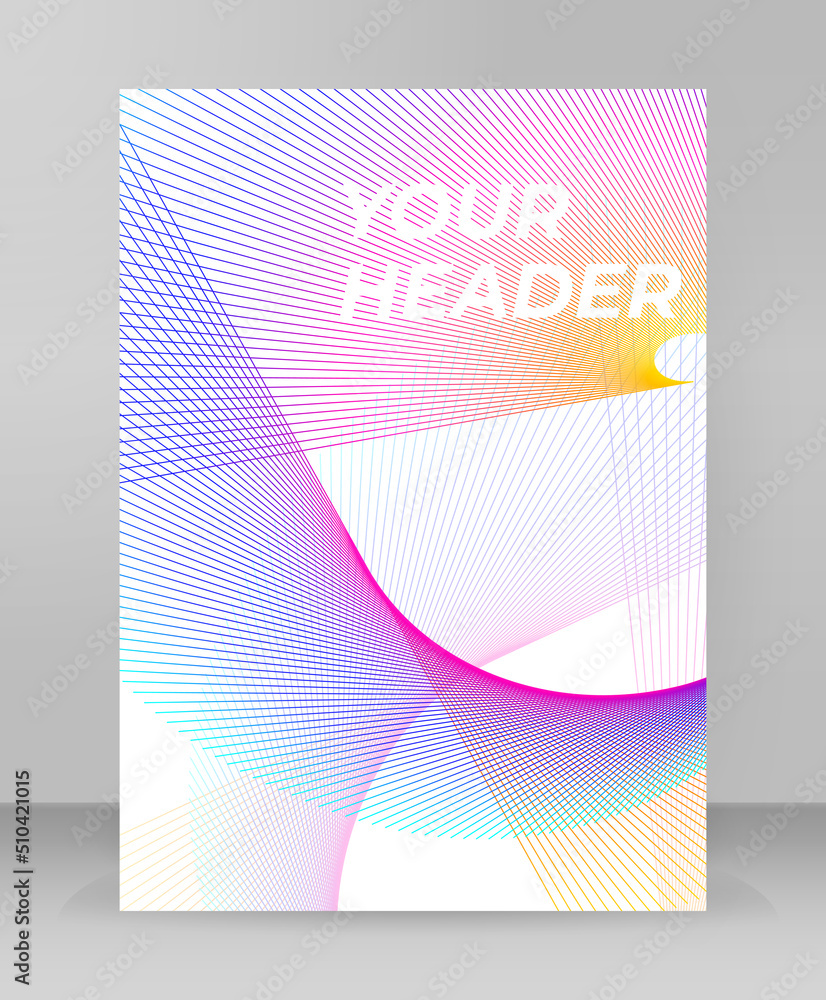 Design elements business presentation template. Vector illustration vertical web banners background, backdrop glow light effect . EPS 10 for web template, web site page presentation, neon disco club