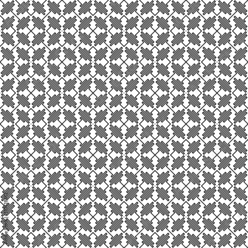 Square waves. Zigzag lines. Jagged stripes. Seamless surface pattern design with wavy linear ornament. Repeated diagonal curves wallpaper. Digital paper for page fills, web designing, textile print.