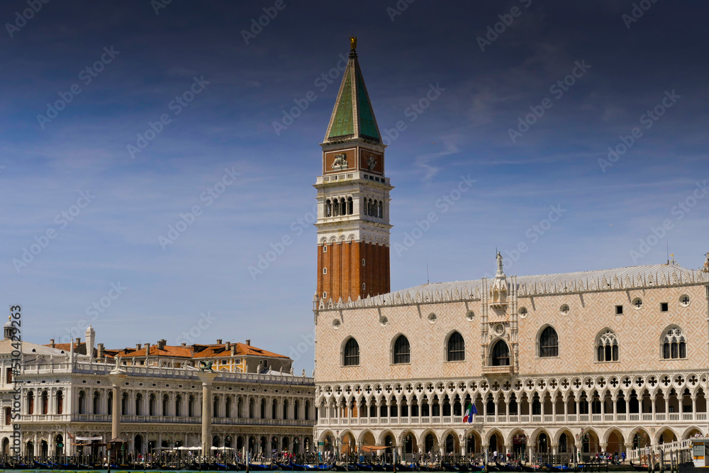 Venezia. Palazzo Ducale e Piazza San Marco vista dall'Isola di San Giorgio