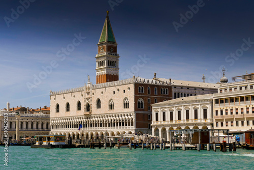 Venezia. Palazzo Ducale e Piazza San Marco vista dall'Isola di San Giorgio © anghifoto