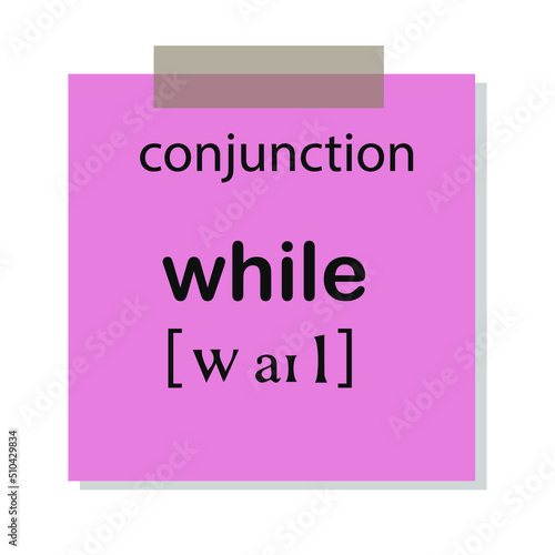 Learning a new language. English language. Flash cards for memorizing words