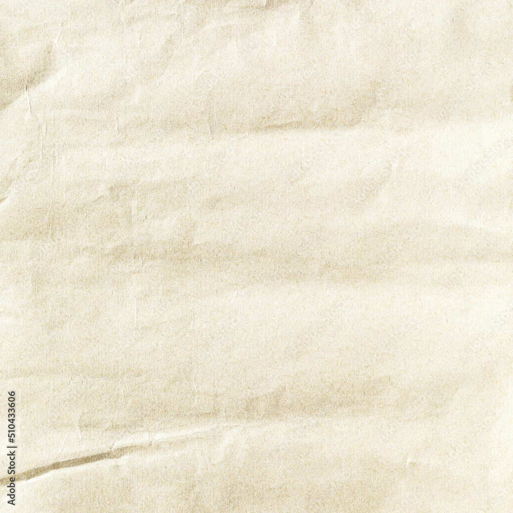 Old brown crumpled paper texture Old brown crumpled paper texture