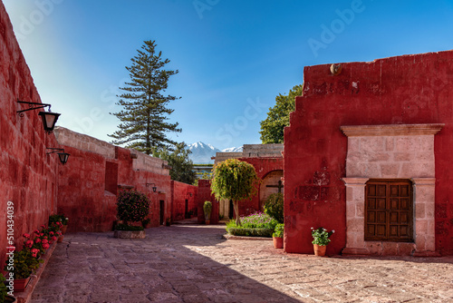 Fotografie kloster in arequipa
