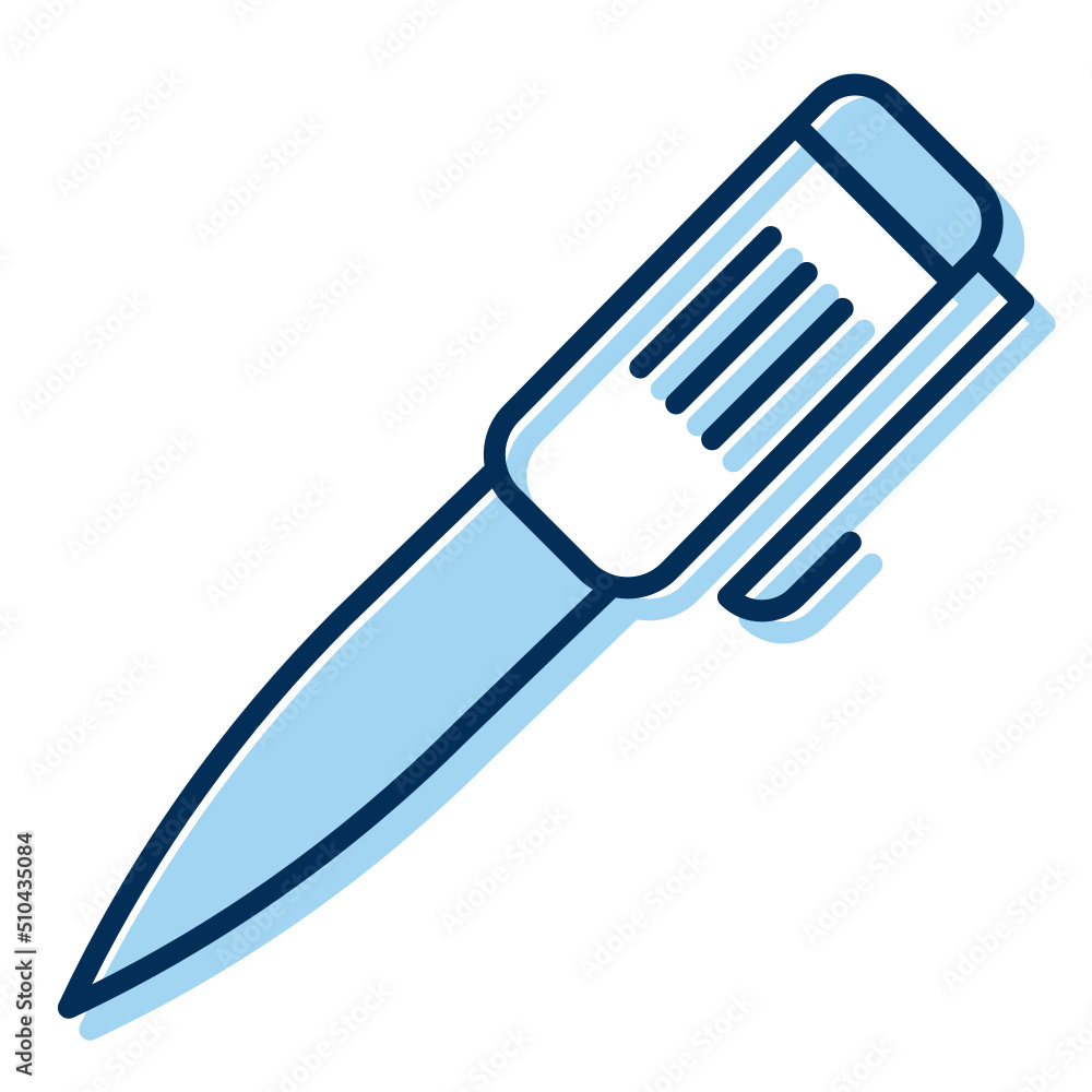 luxury pen icon on transparent background luxury pen icon on transparent background