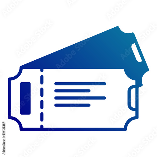 post office coupon icon on transparent background