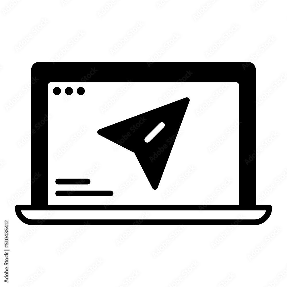 laptop icon and message symbol transparent background laptop icon and message symbol transparent background