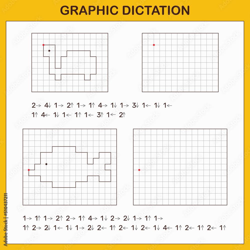 Graphic dictation. Educational games for kids. Graphic dictation. Educational games for kids.