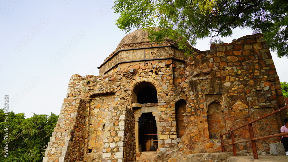 Feroz Shah's Tomb at Hauz Khas Fort