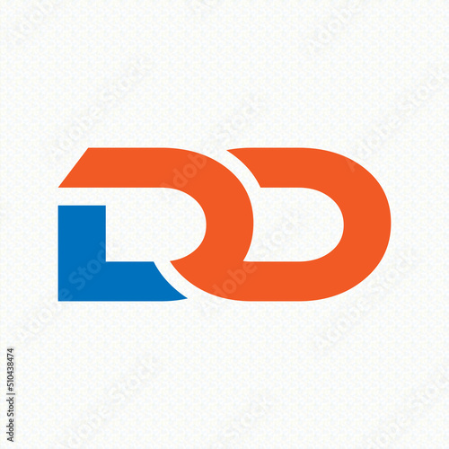 DO Letter Logo Design Template Vector 