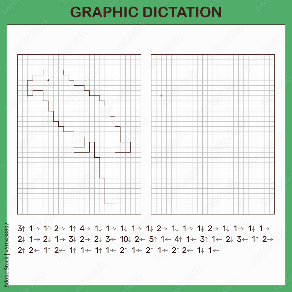 Graphic dictation. Educational games for kids. Graphic dictation. Educational games for kids.