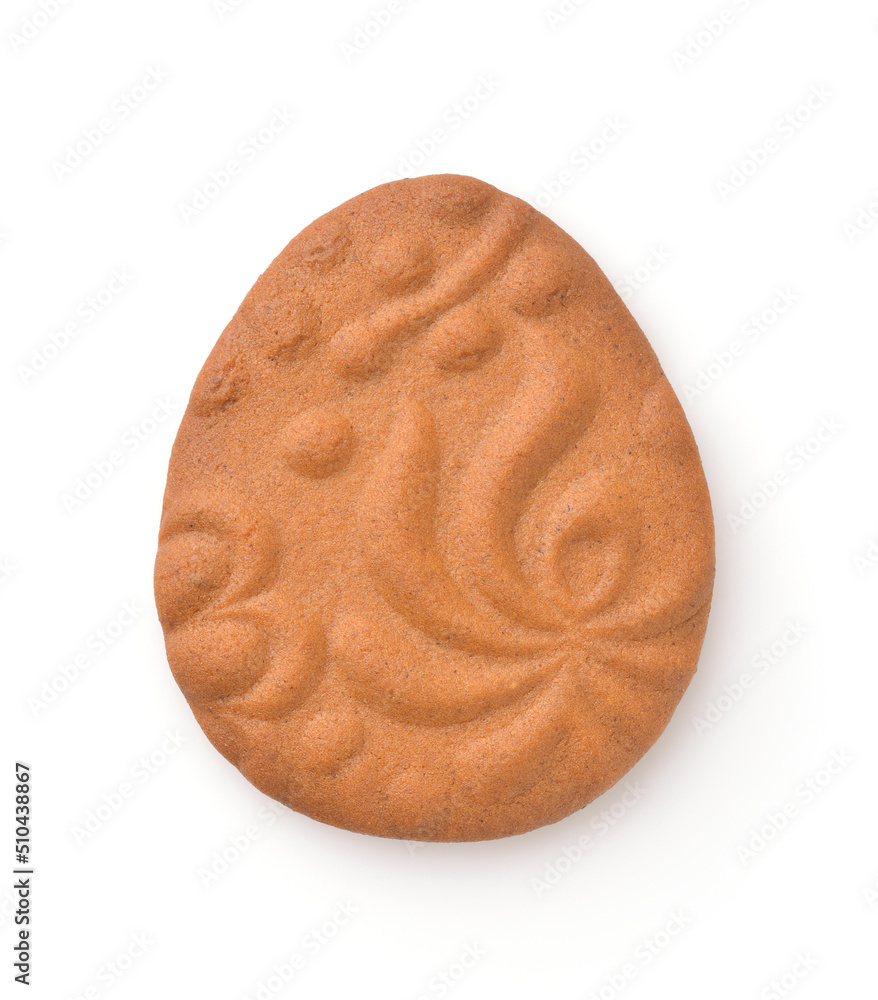 Top view of easter egg gingerbread Top view of easter egg gingerbread