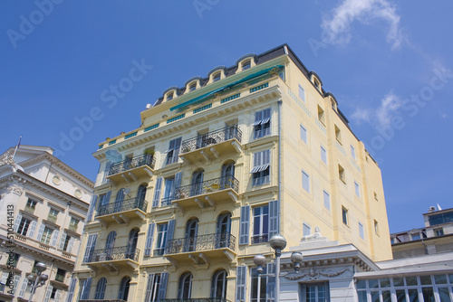 Old town architecture of Nice on French Riviera 