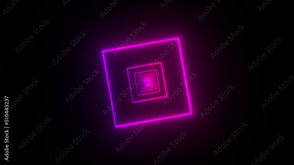 Purple neon tunnel. Computer generated 3d render Purple neon tunnel. Computer generated 3d render
