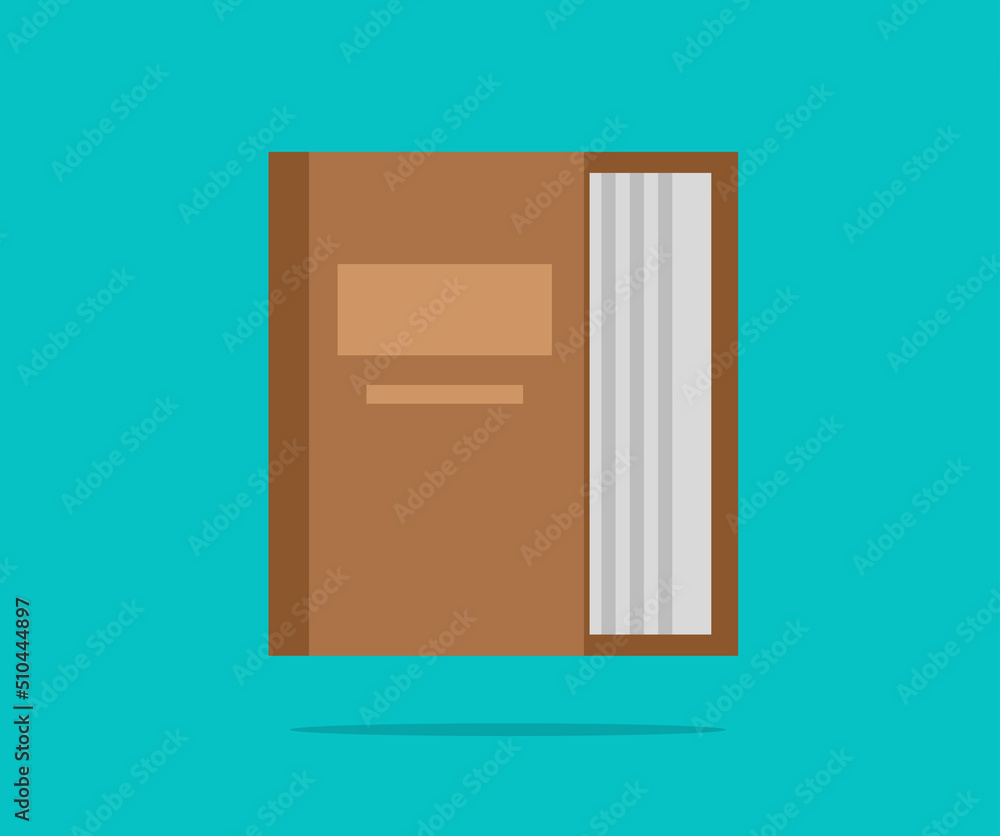Book icon vector 3d or school dictionary literature graphic isolated illustration, literature encyclopedia flat, diary or bibble library, bookstore element cut out modern clipart image Book icon vector 3d or school dictionary literature graphic isolated illustration, literature encyclopedia flat, diary or bibble library, bookstore element cut out modern clipart image