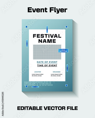Event Flyer Template vector 