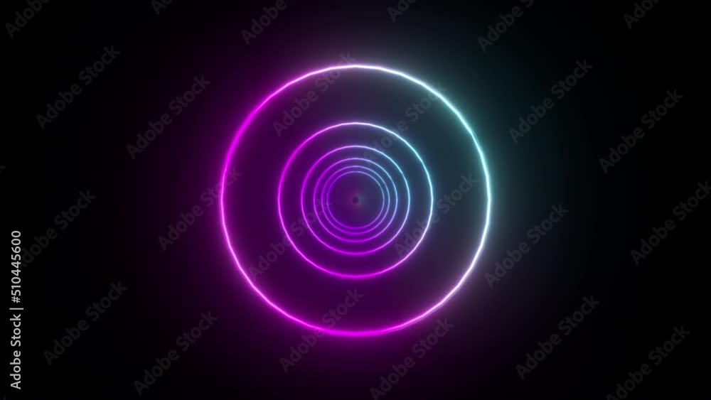 Purple neon tunnel. Computer generated 3d render Purple neon tunnel. Computer generated 3d render