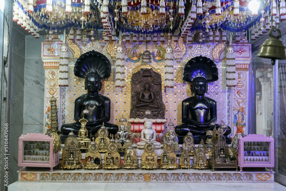 Fototapeta premium Jina Images from Lalitpur's Bada Mandir