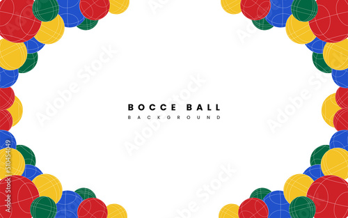 Many Colorful Bocce Ball Backgrounds Can be Used For Design Purposes with a Bocce Ball Sports Theme.