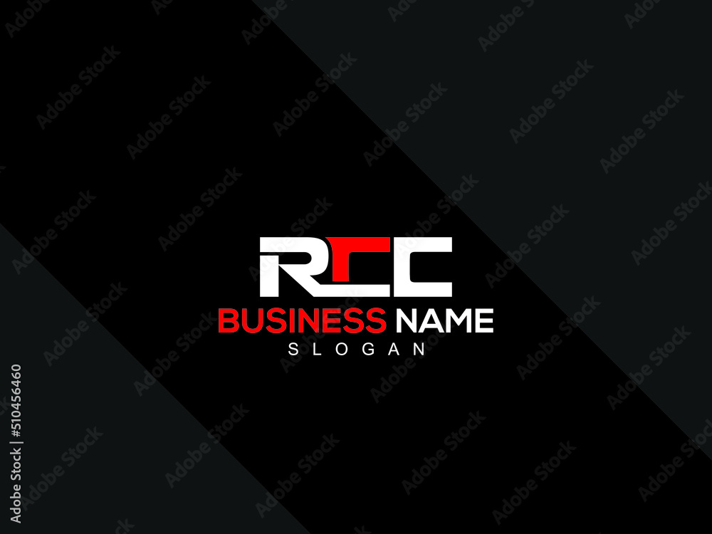 Letter RCC Logo Icon, Modern RC Logo Letter Vector Image Design For any ...