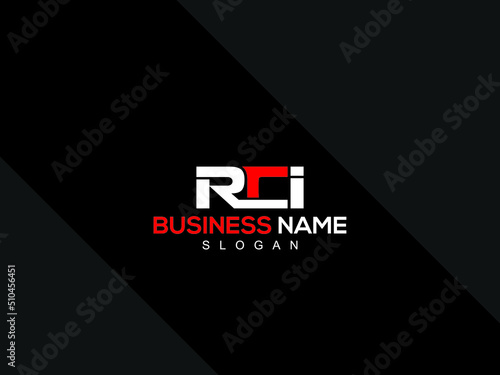 Letter RCI Logo Icon, Modern RC Logo Letter Vector Image Design For any type of business