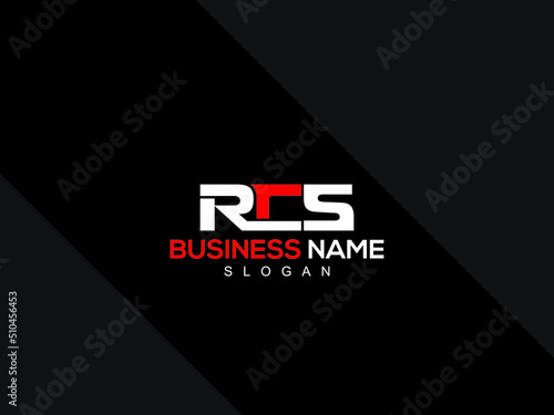 Letter RCS Logo Icon, Modern RC Logo Letter Vector Image Design For any type of business