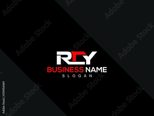 Letter RCY Logo Icon, Modern RC Logo Letter Vector Image Design For any type of business