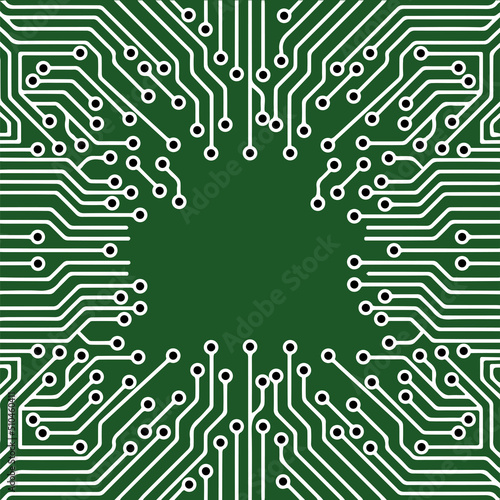 printed circuit board of electrical equipment