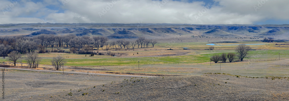 Fototapeta premium Nebraska Prairie Panorama