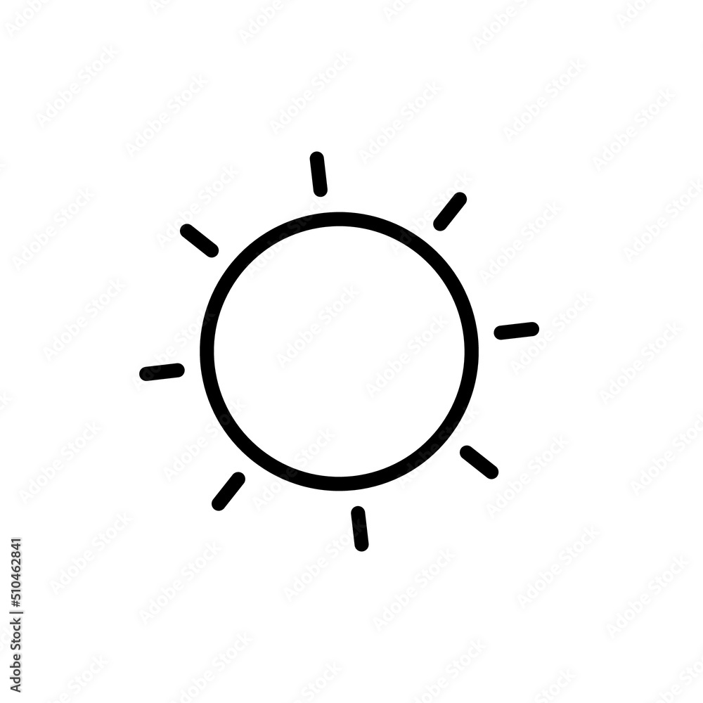 sun design template illustration sun design template illustration
