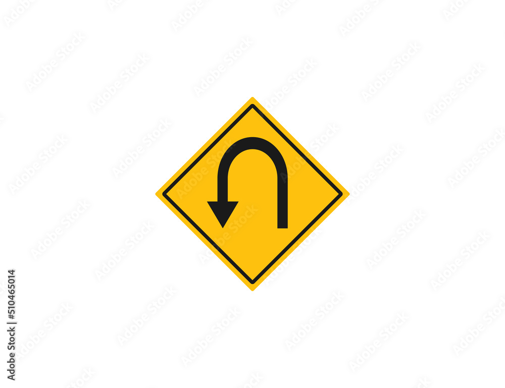 Arrow, direction, U Turn icon. Vector illustration. Arrow, direction, U Turn icon. Vector illustration.