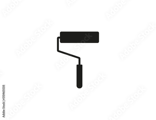 Roller, paint roller icon. Vector illustration.