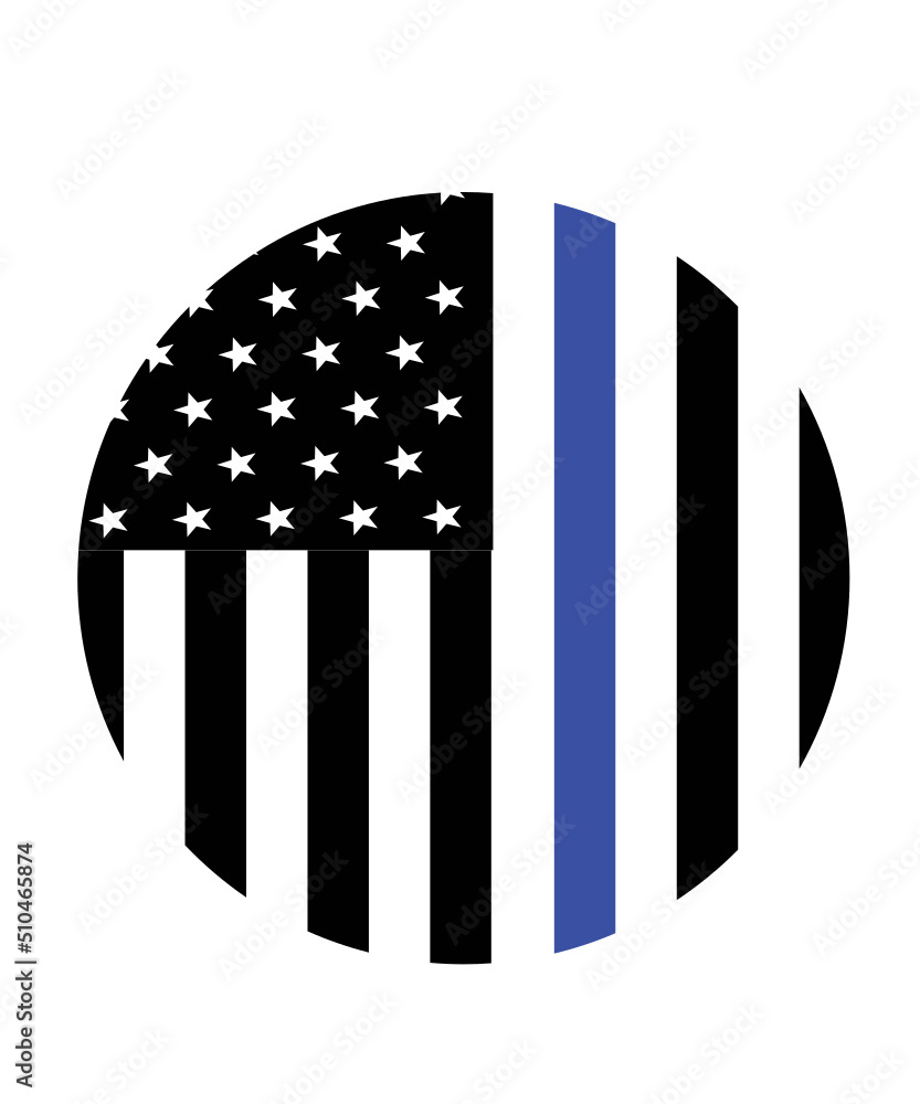 thin blue line svg bundle, thin blue line svg, police svg, back the