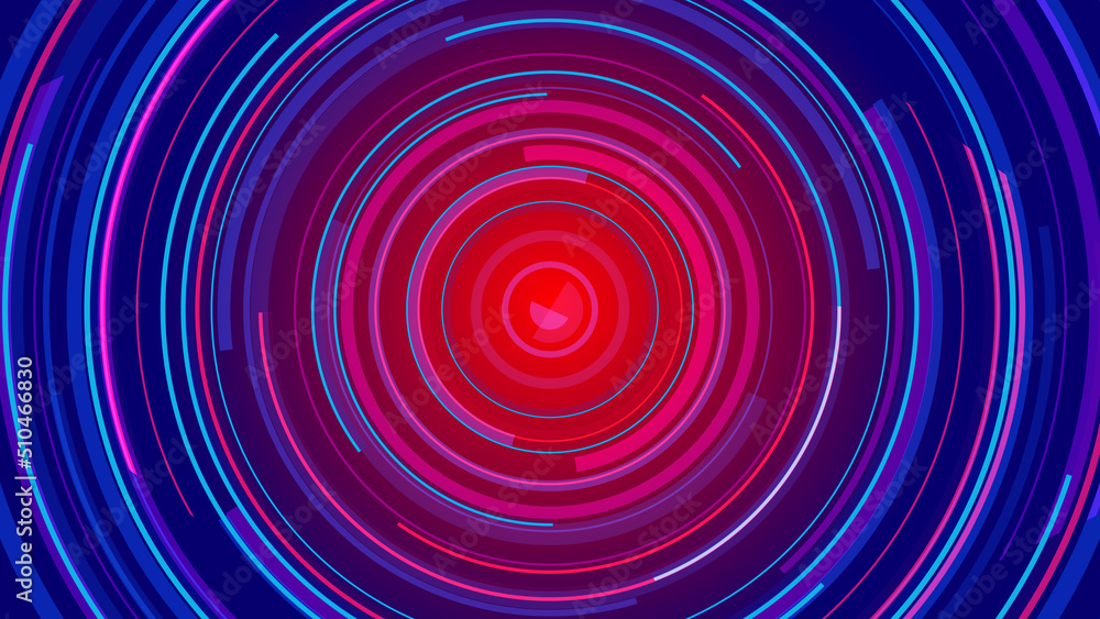 Abstract circle blue purple neon future technology background. Abstract circle blue purple neon future technology background.