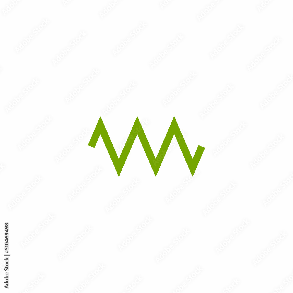 Resistor component symbol in electric circuit Resistor component symbol in electric circuit