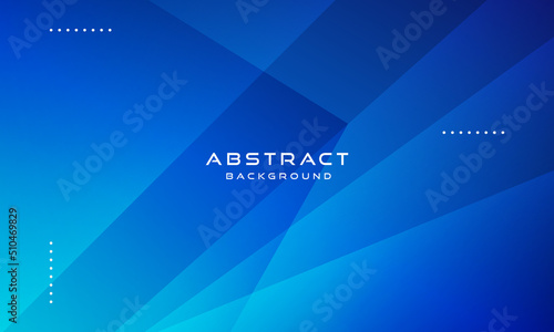 Abstract blue geometric background. Vector illustration