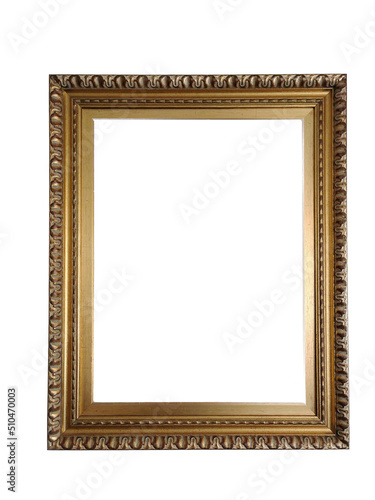 Wallpaper Mural Vintage decorative frame for a picture or photo on a pure white background Torontodigital.ca