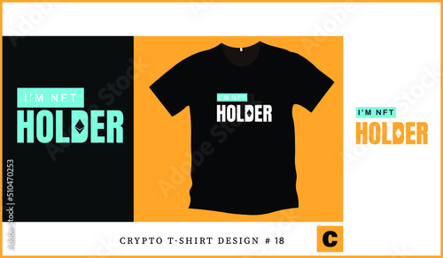  t shirt design for nft collectors