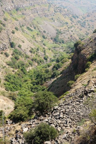 Gamla Nature Reserve in Israel - the ancient city and the tallest waterfall in the Golan Heights