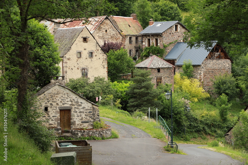 village de Jonas, Auvergne