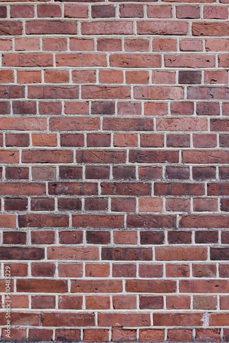 Red bricks wall texture background resource
